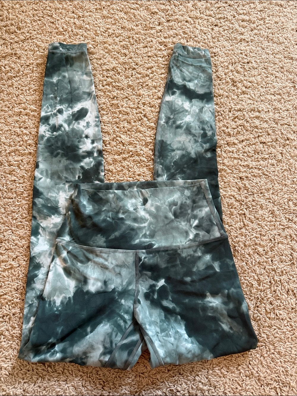 lululemon align leggings tie dye